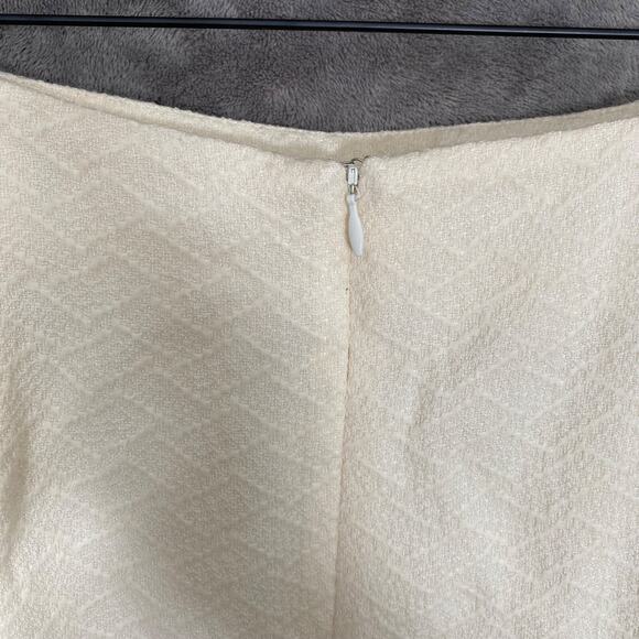 Pendleton Womens Knee Length Skirt Size 16 Wool Blend Lined Textured Old Money - Picture 4 of 10